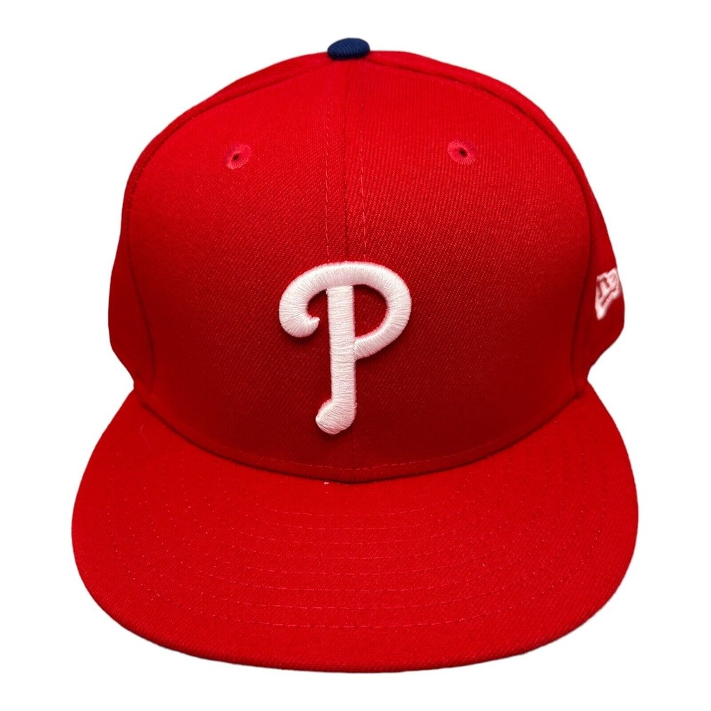 New Era 59FIFTY Philadelphia Phillies Fitted Hat Men's Sz 7-3/4 NEW!